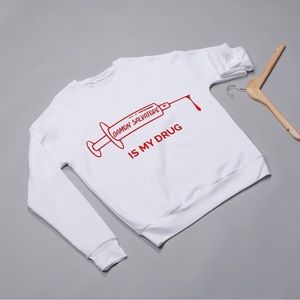 Damon Salvatore Fleece Crew🩸